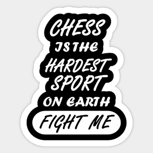 Chess Brain Teaser Ladies Girls Women Sticker